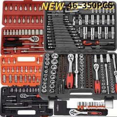 46pcs Professional Car Repair Tool Set – Quality Tool Set For Car, Bike & Motorc