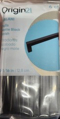 Origin 21 Kalani 5-1/16″ Kalani Cabinet Pulls, Matte Black (6-count)