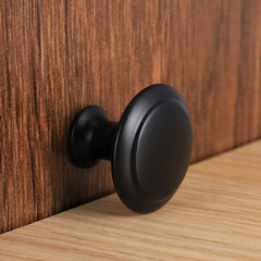 20PCS Stainless Steel Zinc Alloy Mushroom Cabinet Knob Round Drawer Pull Handle
