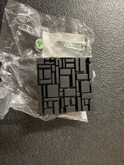 Du Verre DVOF02-BM 2.5″ Geometric Mosaic Cabinet/Drawer Knob – Black Matte