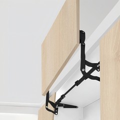Vertical Lift Hinge, Swing Pneumatic Arm Kitchen Black