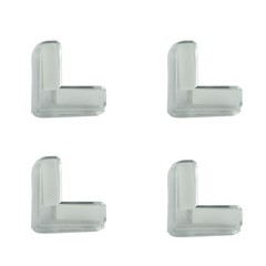 4pc Clear Rubber Furniture Corner Edge Baby Safety High Quality Corner Protector