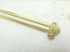 ONE Friction Lid Locking Supports Steel Brass Finish Universal Mount 8″ Lift ES