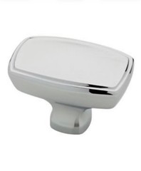 Ashtyn P22438-PC-C 1-1/2 in. (38 mm) Polished Chrome Rectangular Knob 31/10A