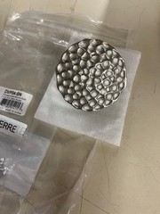 Du Verre – DVP04-SN – Pomegranate Collection Knob, Satin Nickel