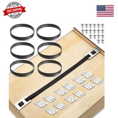 6 Set Drawer Repair Kit Drawer Support Brackets Includes Screws for Reinforci…