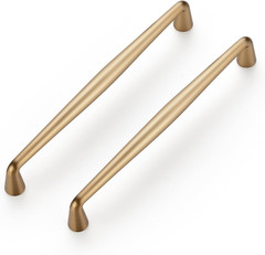 5 Pack 6-1/4 Inch Champagne Bronze Kitchen Cabinet Handles Solid Zinc Alloy Cabi