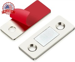 12 Pack Ultra Thin Cabinet Door Catch Stainless Steel Cabinet Magnetic Door Catc