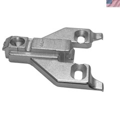 Die-Cast Nickel Plated Mounting Plates for Elegant Home Installations – Set of 2