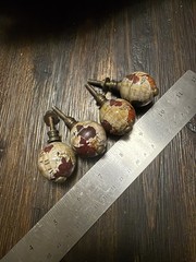 Drawer Pulls Old World Globe Set Of 4 Browns Classic