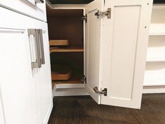 Lazy Susan Hinge Face Frame Plate For Door Connect Door Cabinet Hinges For Corne