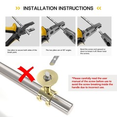 5 Inch Brushed Nickel Gold Cabinet Pull Handles 5 PCS Heavy Duty Zinc Alloy