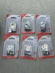 Lot Of 6 PCS National N192-484 Door Drawer Utility Lock Steel Chrome Plated 3/4″