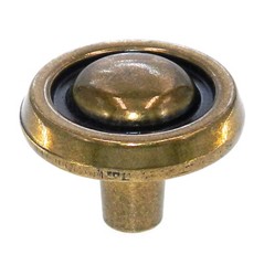 Amerock Classics Round Regency Brass 1-1/8″ Cabinet Knob Pull BP76283-R1
