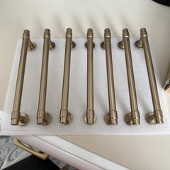 Franklin Brass Cabinet Pull – Champagne Bronze, 5″ Center Good Used Condition