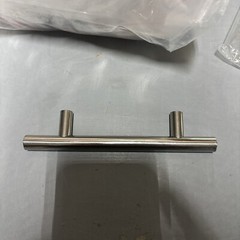 30 Stainless Steel T Bar Pulls Kitchen Cabinet Handles 3 1/2″ center 6″ overall