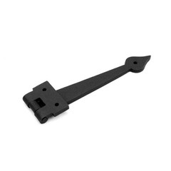 Renovators Supply Manufacturing Black Wrought Iron Strap Pack of 1,