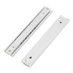 NEW 2pcs/ Set Mini Aluminum Alloy Durable Smooth Slideway For Drawer