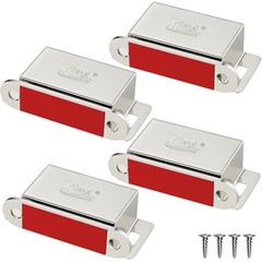 Magnetic Catch 4 Pack Magnetic Cabinet Latch 30 lbs Cabinet Door Magnets Clos…