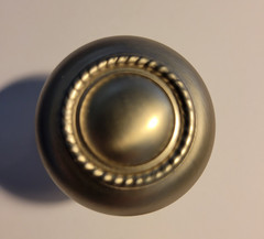 16 Satin Nickel Kitchen Cabinet Drawer Knob Knobs 1 1/2-in w long screws NIB