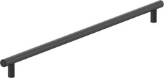 (2 PCS) Amerock Bar Pulls 24inch (610mm) Matte Black BP54026MB *CHIPS/SCRATCHES*