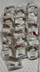 Gatehouse Lot of 23 NEW 2-pk Hinges SC1938-BSN Self-Closing Cabinet Satin Nickel