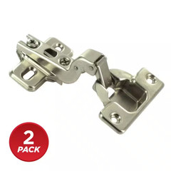 (2-Pack) Modul Series 35 Mm Spring Closing Inset for Frameless Cabinet Hinge
