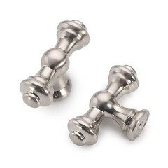 10 Pack Brushed Satin Nickel Kitchen Cabinet Knobs Dresser Knobs Drawer Knobs…