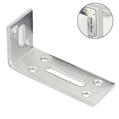 1pc Heavy Duty Industrial L Shape Adjustable Corner Shelf Brackets High Quality
