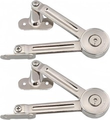 Cabinet Door Lift Stay Support Hinge Damper, 2Pack | Supports Up to 20KG,