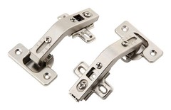Silverline Lazy Susan 135Deg Hinge 135 Degree (2 pcs), Brushed Satin Nickel
