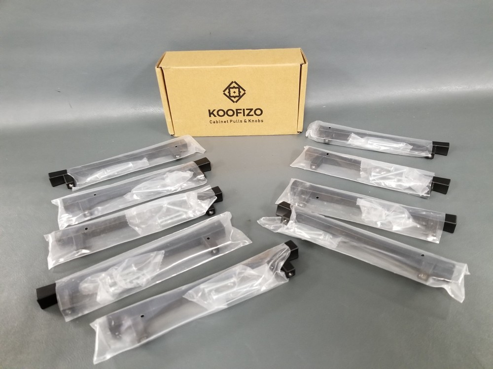 Koofizo Solid Square Bar Furniture 6 2/3″ Handles – Set of 9 IN BOX!!!!!