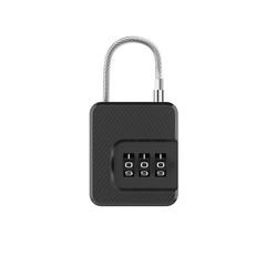 Combination Padlock Backpack Lock Daily Use Lightweight Lock Portable Design