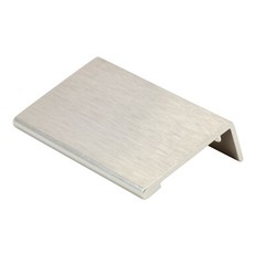 ROK 1-5/16″ Finger Edge Pull Brushed Stainless Steel Door Drawer Cabinet Handle