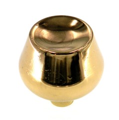 Vintage Amerock Contemporary Bright Brass 1 5/16″ Round Cabinet Knob BE529-H