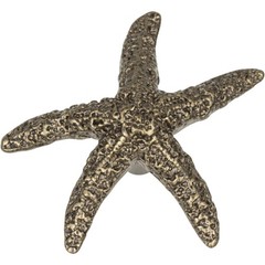 Atlas 142-BB Starfish Knob 2 Inch – Burnished Bronze