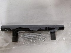 16 Black Modern Metal Drawer Cabinet Pulls Handles X))37WOMEX NIP
