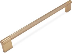 Elegant 6 Pack 15” Champagne Copper Knurled Cabinet Handles for Modern Kitchens