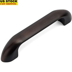 Oil Rubbed Bronze Cabinet Handles 10 Pack Metal Pulls 354 Inch Hole Centers New
