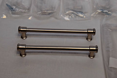 Lot of (15) Schaub Steamworks Cabinet Pulls 6 in. CtC Satin Nickel 79-6-15
