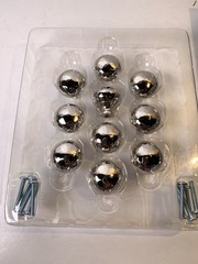 Threshold Knob 2 Sets Polished Nickel Finish Texture 20 Total