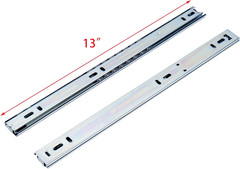 13-Inch Drawer Slides Heavy Duty Full Extension Drawer Track with Ball Bearing S
