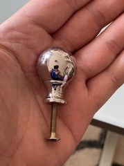 Vtg JADO #611/025/000 1” Diameter Chrome Knob Handle Pull Made in Germany – x23