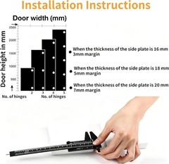 175° Frameless Cabinet Hinges – Soft Close Hydraulic Design, Nickel-Plated Steel