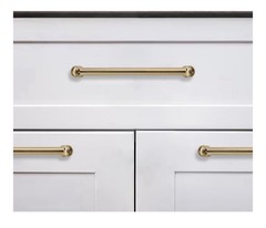 10 Pack 6 Inch Hole Center Champagne Bronze Cabinet Pulls