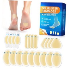 Blister Pads for Feet, 21pcs Multi-Size Feet Blister Cushion Pads, Blister