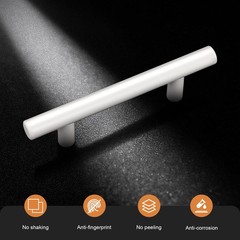 Probrico 15 Pack| White Kitchen Cabinet Pulls 3 Inch hole center 3″,