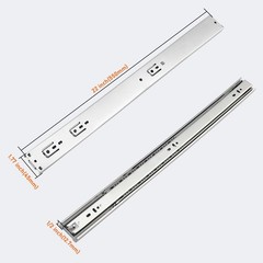 Probrico 22 Inch 10 Pairs Drawer Slides