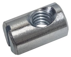 12 Cross Dowels/Barrel Nuts 1/420 16mm X 10mm ZincPlated OffCentered CNC