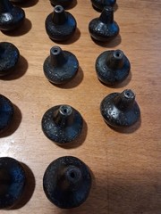 34 Pc Vtg Cast Iron Rustic Cabinet Knobs Handle Farm Decor 4 Pounds